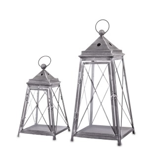 Lampion Metalowy Kpl. 2 Szt.-Prom.