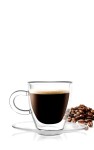  Zestaw 2 filiżanek do espresso z podwójną ścianką Amo