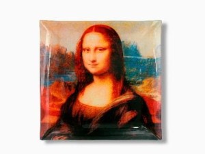 Talerz dekoracyjny - Leonardo Da Vinci - Mona Lisa - CARMANI 198-5002
