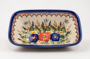 Półmisek do zapiekania Bolesławiec GU1897 DEK149ART