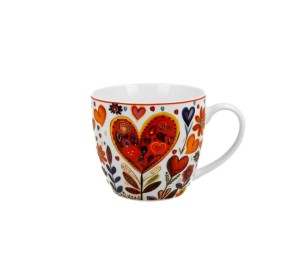 Pl Kubek 460Ml Kolorowe Serca