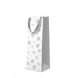Pl Torebka Glitter Snowflakes Bottle