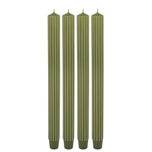 Pl Świeca Luna Ołówek 25/300 Khaki Kpl. 4 Szt.