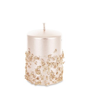 Pl Rose Gold Świeca Broadway Walec Mały Fi7