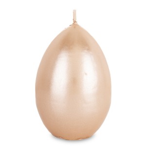 Pl Świeca Jajko Duże Opal Rose Gold