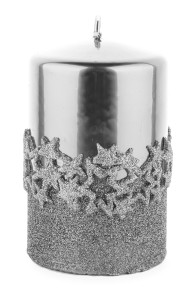 Pl Srebrny Świeca Ice Star Walec Średni Fi7