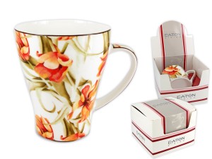 Kubek Eaton Vienna Tulip White