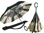 Parasol odwrotnie otwierany - Gustaw Klimt Pocałunek + Adela