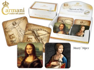Podkładka korkowa -  Leonardo da Vinci 