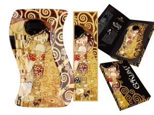Talerz dekoracyjny - Klimt Pocałunek 
