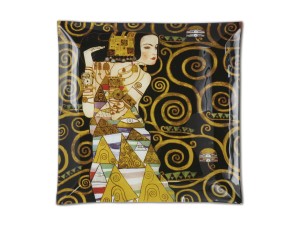 Talerz dekoracyjny - Klimt Oczekiwanie