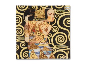 Talerz dekoracyjny - Gustav Klimt  - Oczekiwanie
